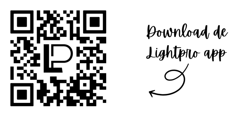 Download de Lightpro app 2
